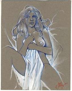 Stalner, Éric - 1 Original drawing - Nu | Catawiki