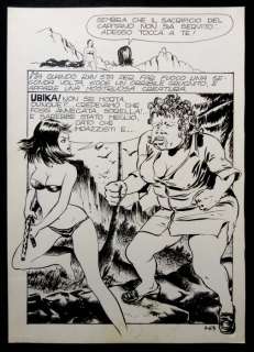 Manara, Milo - Original page - Genius - #7 - 1970 | Catawiki