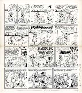 GOTLIB (1934-2016) Planche publiée dans Gai-Luron tome 6, initialement… | misc / divers