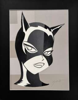 Garotto - Accueil Versace - Catwoman - Tribute to Bruce Timm - Mixed Media - Original Artwork | Catawiki