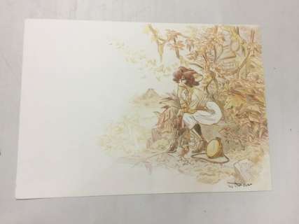 Willem - 1 Original colour drawing - Les ailes du singe - Betty Laverne - 2025 | Catawiki