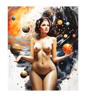 Krasz (xx) - Giclée - Princess Leia - Universe | Catawiki