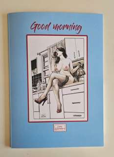 Luca Raimondo - 1 portefeuille - "Good morning" - "Good morning"con sketch originale in seconda di copertina - 2024 | Catawiki