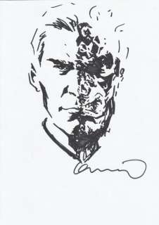 Lee Bermejo - 1 Original drawing - Batman - Two Face - Original Artwork - Lee Bermejo - 2013 | Catawiki