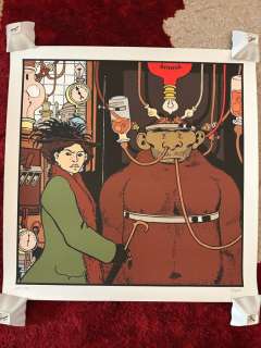 Tardi, Jacques - 1 Silkscreen - Adele Blanc-Sec - Le Savant fou - 1998 | Catawiki