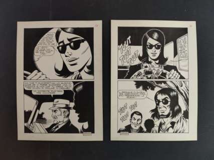 Magnus, Bunker - 2 Original page - Kriminal - Lola Vive! - 1971 | Catawiki