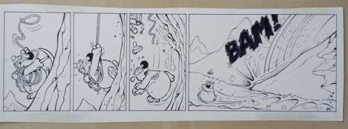 Dupa - 1 Original strip - Cubitus - (années 1980) | Catawiki