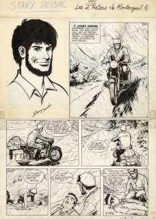 Mitacq - Stany Derval - Les deux trésors de Montorgueil - Planche 1