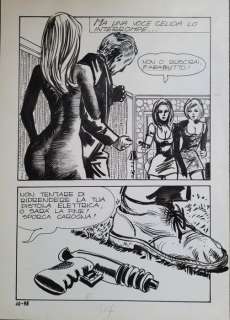 Manara, Milo - 1 Original page - Genius - n. 10 planche 98 - 1972 | Catawiki