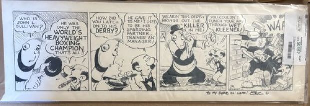 Cal Howard - Boxing-Themed Unpublished Daily Comic Strip,Original Art (Undated). | eBay US (Buy It Now)