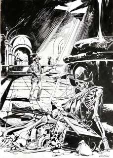 Ticci, Giovanni - 1 Original drawing - Tex - Cavalcando con Tex vol. 4 | Catawiki