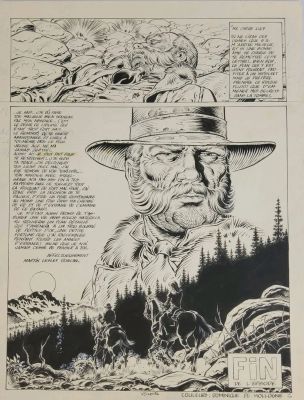 Lot 84 - Swolfs - Durango - Planche originale - Dim. 47.5 x 36.5 cm. | misc / divers