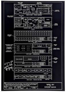 Don Rosa - Scrooge McDuck’s Money Bin - Blueprint - Signed by Don Rosa | Catawiki