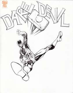 Robert Atkins - Daredevil with Mjolnir By Robert Atkins (2005)