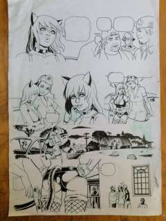 Gambedotti, Atilio - 2 Page originale + 2 cartes signées - Circle intime #1 | Catawiki