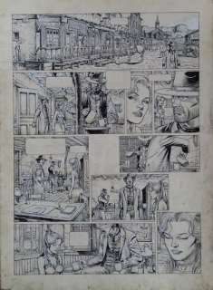 Iko (Ricciardi, Giuseppe) - Original page (p.9)  - Durango volume 17  - Jessie