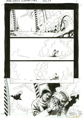 Manuel García | Flash Gordon Quarterly #4 page 20 | Manuel García