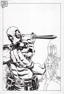 Dave Johnson - Deadpool 26 Cover
