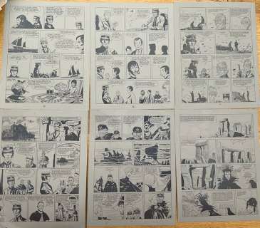 Pratt, Hugo - 6 Plaques d’impression - Corto Maltese | Catawiki