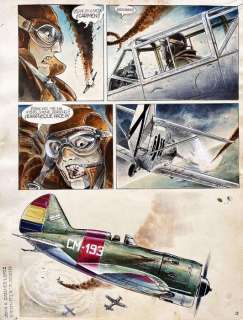 Giménez, Juan - 1 Original colour page - A Matter of Time : DYE - 1982 | Catawiki