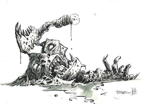 Paco Zarco | Original drawing: Alba Draga – Paco Zarco | Origin Of Comics