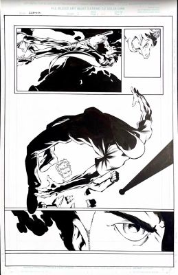 Lee Ferguson | Lee Ferguson: X- Men/ Chamber Issue #2 - Page 20 Pencils by Lee Ferguson, inks by Norm Rapmund | Panel Punk Comics Originals