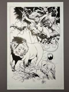 Rafa Vargas - 1 Original drawing - Sheena - Queen of the Jungle - 2020 | Catawiki