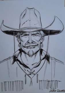 Zuccheri, Laura - 1 Original drawing - Tex - Carson - 2024 | Catawiki