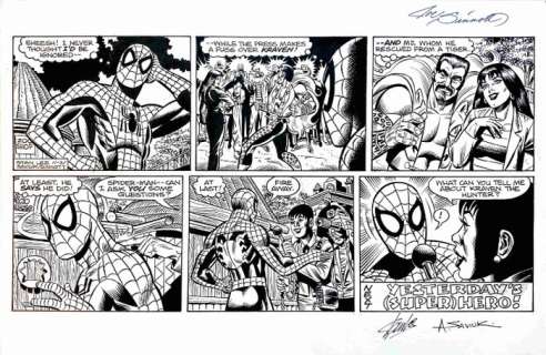 Stan Lee, Joe Sinnot, Alex Saviuk - 1 Original page - Spider-Man - Amazing SpiderMan | Catawiki