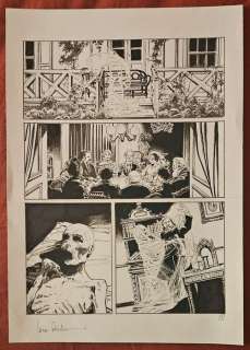 Raimondo, Luca - 6 Original page - Carnacki - "Carnacki - La chambre grise" - 2024 | Catawiki