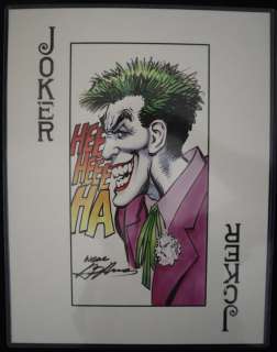 Neal Adams Joker Original Illustration DC c.2000s | Animazing Gallery