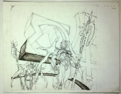 Bianchi, Simone | Original illustration  - Echi  - (2000) | Catawiki