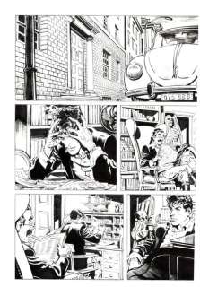 Bigliardo, Daniele - 1 Original page - Dylan Dog Maxi Old Boy #28 - "Svegliarsi ieri" - 2016 | Catawiki