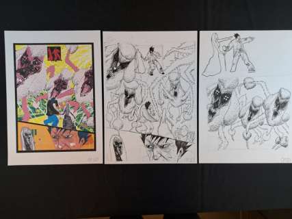 Officina Infernale - Moz - 3 Original page - Dylan Dog - Estreme Visioni | Catawiki