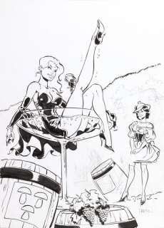 Meynet | Illustration Ã  l’encre de Chine, Ã  la gouache… | Millon