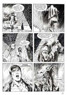 Bigliardo, Daniele - 1 Original page - Dylan Dog #316 - "Blacky" - 2012 | Catawiki