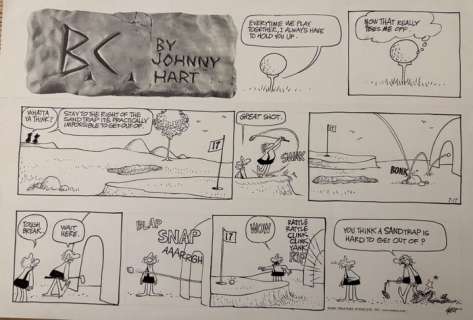 Johnny Hart - 1 Original page - B.C. - Sunday comic strip - 2005 | Catawiki