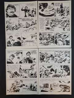Ticci, Nizzi - 4 Original page - Tex - Le Colline del Vento - La Stampede - 1990 | Catawiki