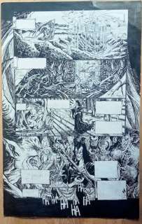 Pontet, Cyril - 1 Original preliminary drawing - Chroniques de la Lune Noire - Pré-version Planche 35 Tome 11 - 2003 | Catawiki