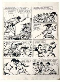 Sirius - 1 Original page - Simon le danseur T1 - La Rade des Vaisseaux - 1970 | Catawiki