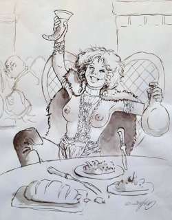 Weyland, Michel - 1 Original drawing - Aria | Catawiki