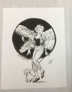 Herenguel, Éric - 1 Original drawing - The Kong Crew - Betty - 2022 | Catawiki