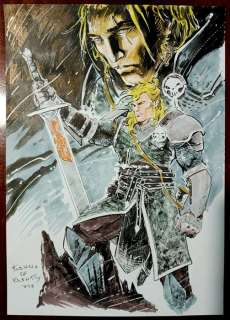 De Fabritiis, Fabrizio - 1 Original drawing - Dragonero - Ian Aranill - 2025 | Catawiki