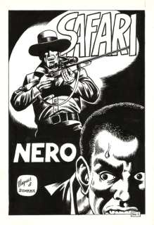 Magnus - 1 Original page - Kriminal #166 - Safari Nero - 1968 | Catawiki