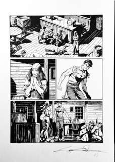 Candita, Giuseppe - 2 Original page - Zagor - “La locanda nella foresta " | Catawiki