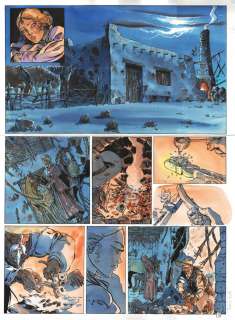 Planche originale page 19 Buffalo Runner par Tiburce OGER