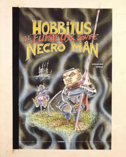 SÉGUR, THIERRY - SÉGUR, THIERRY HOBBITUS LE FURIEUX CONTRE NECRO MAN Couverture originale