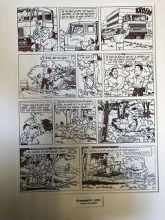 Geerts, Paul / Studio Vandersteen - 1 Original page - Suske en Wiske 225 - De Goalgetter - 1990 | Catawiki