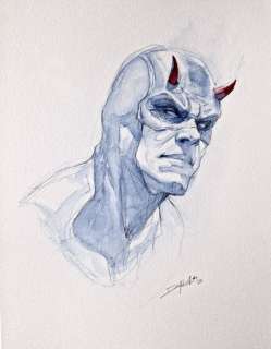 Dal Lago, Alberto - 1 Original colour drawing - Daredevil - 2025 | Catawiki