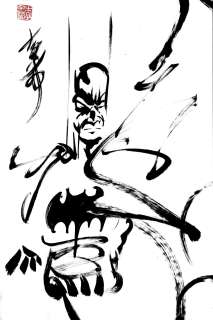 Andy Lee - Batman Pinup (Sold Live on ‘Dueling Dealers of Comic Art #138 Podcast on 10-25-2023 Watch It Here!
